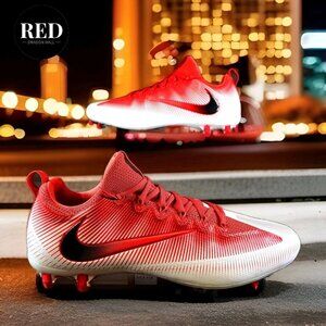Nike Vapor Untouchable Pro TD Red Football Cleats 833385-601 - Men's Size 16
